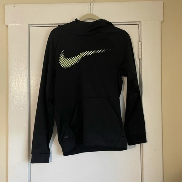 NIKE black Hoodie Sweatshirt Small Therma Fit - Picture 2 of 7